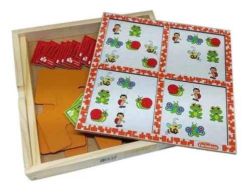 Jogo Educativo da Memória de Silabas Alfabetização Infantil - Bambinno -  Brinquedos Educativos e Materiais Pedagógicos