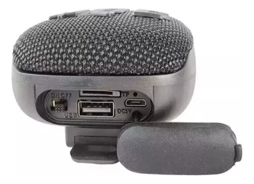 Parlante Portátil Bici Y Moto Bluetooth Usb Recarga Soporte