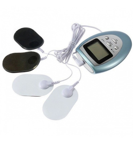 Masajeador Electrodos Tens Electroestimulador Fisioterapia