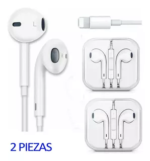 2 Piezas De Audífonos Premium Para iPhone 7 8 Plus Max 11 12