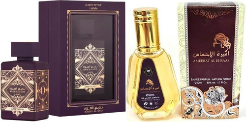 Perfume Unissex Bade'e Al Oud Amethyst Eau De Parfum 100ml