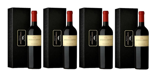 Vino Angelica Zapata Malbec Caja X 4 Estuches