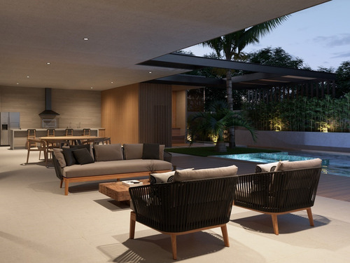 Imagem 3 de 8 de Mansão Triplex Casa Contemporânea De Esquina Com 5 Suítes + Escritório Com 1230m2 Construído Em Terreno De 900m2. - 1860 - 69335562