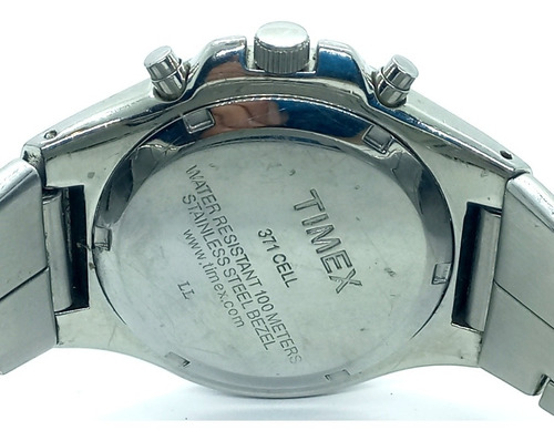 Reloj Timex Cuarzo Cronómetro Azulraro No Citizen Casio (Usado)