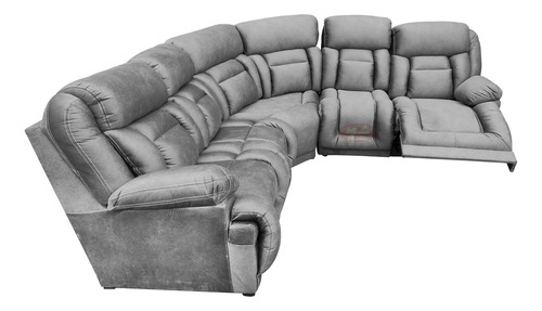 Sala Modular Esquinera Con Un Reclinable Mod. Hermes Peque