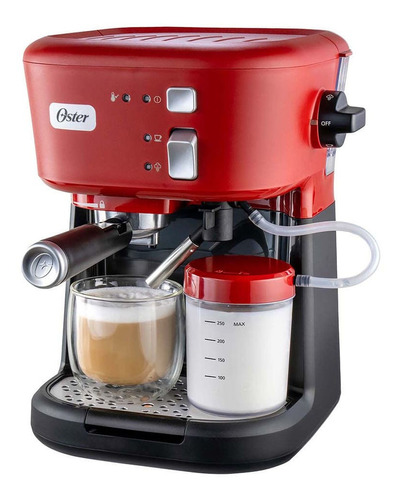 Cafetera Para Espresso Oster® Rojo Bvstem5501r