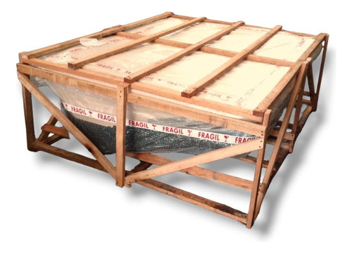 Cajón De Madera P/ Hidromasajes & Jacuzzis Doble Deluxe