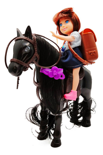 Muñeca Caballo Pony Juguete Niñas Interactivo  + Accesorios