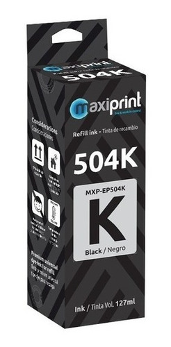 Tinta Maxiprint Compatible Epson 504 Negro