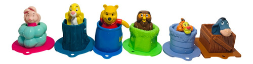 Winnie Pooh Tren Mcdonalds 1999 Colección Completa (Usado)