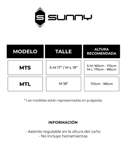 Imagen 3 de 4 de Mountain bike Sunny MTS 290 SM 21v frenos de disco mecánico cambios Sun Run y Shimano Tourney color negro/amarillo con pie de apoyo