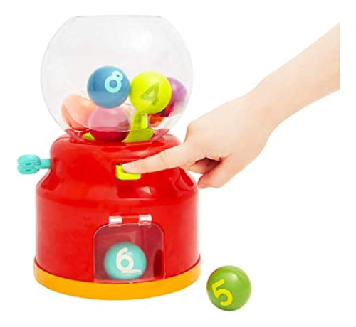 Battat - Dispensador De Bolas Para Niños - Mini Máquina Expe