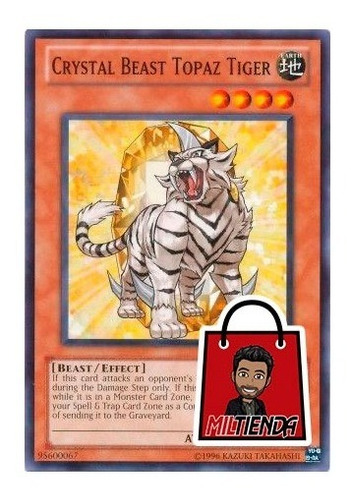 Crystal Beast Topaz Tiger - Miltienda - Yugioh