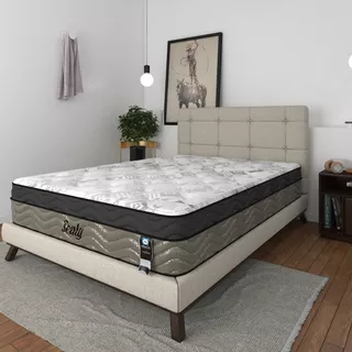 Colchón Queen Size Sealy Foam Confort + 2 Almohadas Sealy