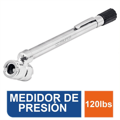 Medidor De Presión 120 Lbs, Cabeza Doble Truper 19099