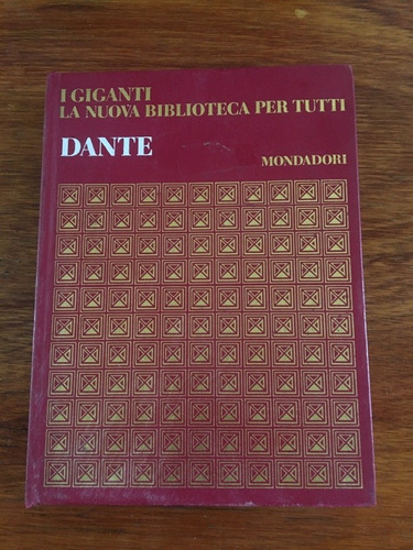 Dante Alighieri. Peroodici Mondadori En Italiano.