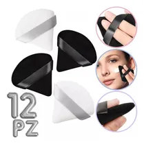 Comprar Set Esponjas Puffs Blender Polvo Triángulo Maquillaje 12pz