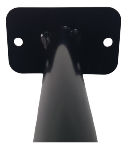 2 Suportes 60cm Reto Refletor Iluminação Jardim Fachada Loja