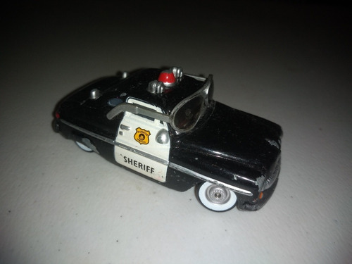 Vehículo A Escala Disney Pixar Cars Sheriff Con Lentes Usado (Usado)