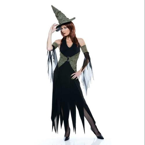 Disfraz Bruja Mago De Oz Para Mujer Halloween