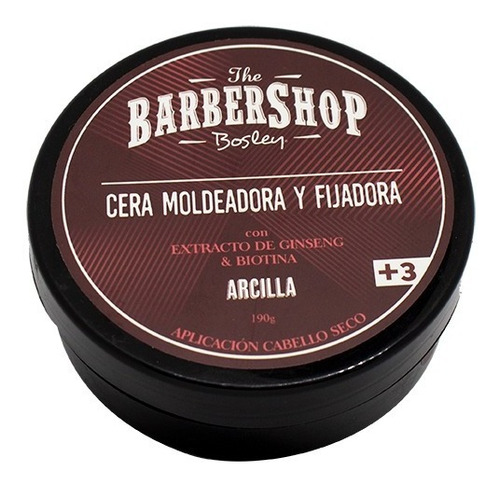 Cera Barbershop Mate Texturizante Cabello Arcilla Extracto