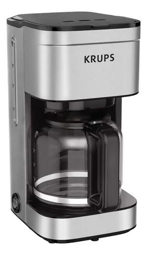 Krups Cafetera De 10 Tazas Simply Brew De Acero Inoxidable,.