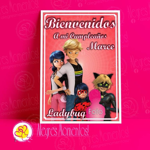 Antifaz Ladybug & Chat Noir Souvenir X 25 Unidades