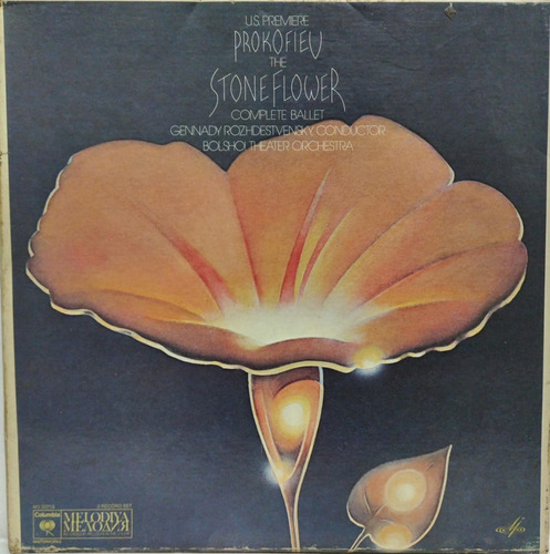 Sergei Prokofiev  The Stone Flower (complete Ballet) Lp X3