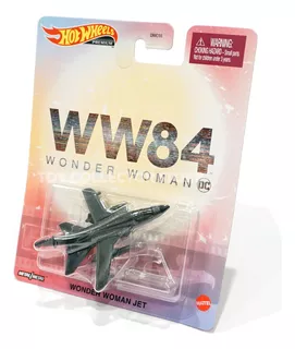 Wonder Woman Jet Mulher Maravilha Premium Hot Wheels 1/64