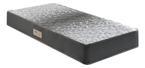 Bicama Box Baú Solteiro C/ Colchão Dual Firm Ecoflex 88x188 Cor Marrom