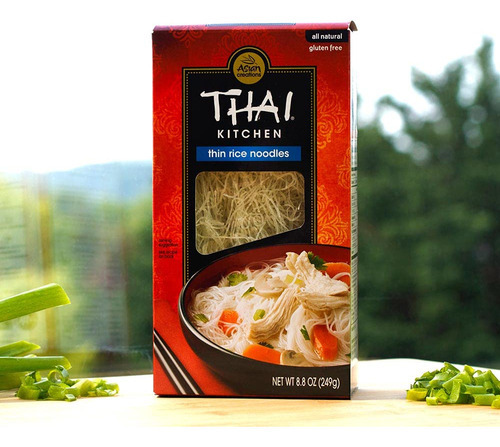 Thai Kitchen Fideos De Arroz Finos Sin Gluten, 8.8 Onzas Pa