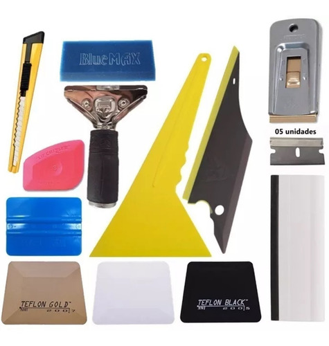 Kit Profissional Ferramentas Para Aplicar Insulfilm C Brinde
