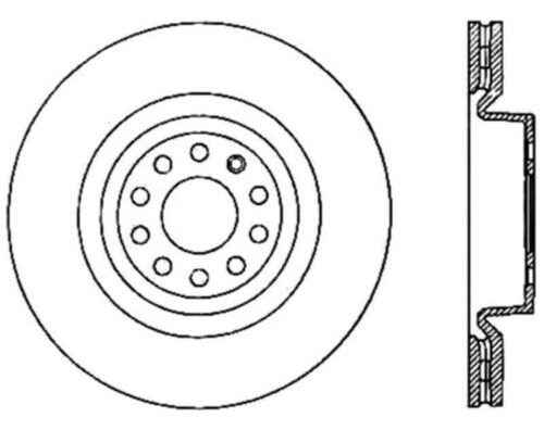 Stoptech For 06-10 Audi A3/08-10 Tt / 06-09 Vw Gti Mk V  Ccn