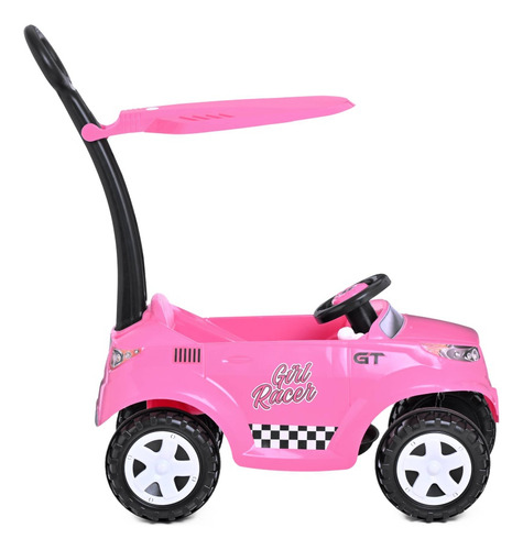 Carrito Montable Prinsel Car Corsa Rosa (Usado)