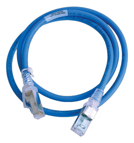 Patch Cord Siemon Zm6a 1.5m Cat 6a Azul X4 Unidades