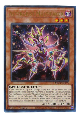 Carta Original Yugioh Altergeist Multifaker Konami