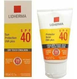Promo! Protector Solar 40 Toque Seco - Lidherma