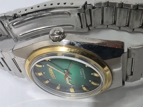 Cornavin Antigo Raro Swiss Made Corda Manual 17 Rubis Raro
