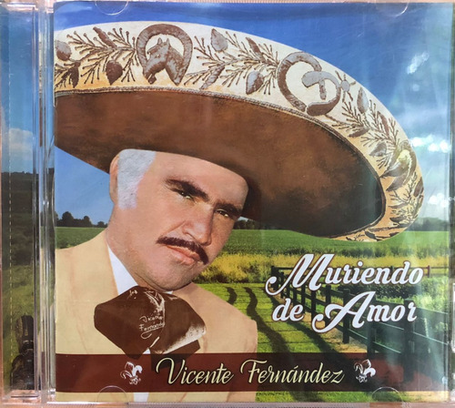 Vicente Fernandez - Muriendo De Amor. Cd, Album.