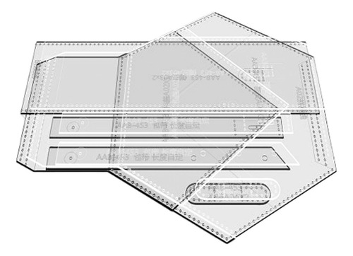 Plantilla De Acrílico Para Bolso De Hombro, Plantillas Para