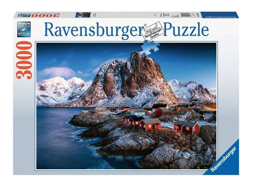 Puzzle 3000 Pz Hamnoy Lofoten Noruega Ravensburger 170814