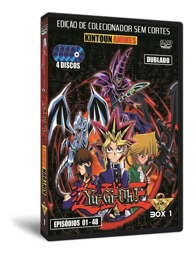 Imagem 2 de 8 de Yu-gi-oh! Série Completa E Dublada Em Dvd + 2 Filmes + Ova