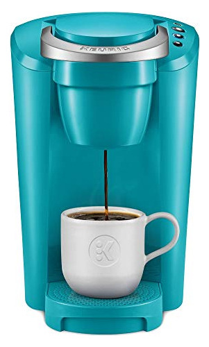 Cafetera De Cápsulas K-compact Monodosis K-cup, Turquesa