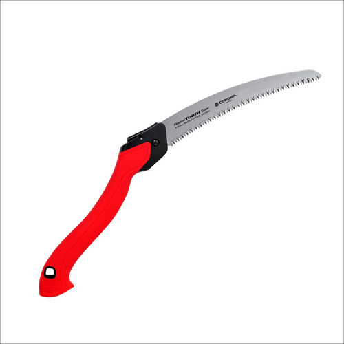Corona Rs16150 Razortooth - Sierra De Poda Plegable, 25 Cm, Hoja Curvada, Color Rojo