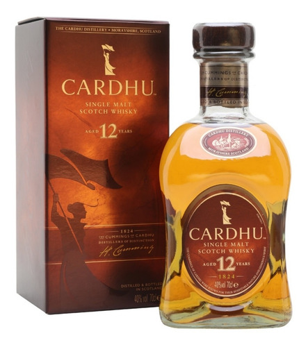 Whisky Cardhu 12 Años Single Malt. Envío Gratis!