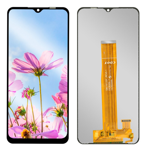 Pantalla Completa Compatible con Samsung A32 5g, A326, A02 A002M, A12 A125, A125M, A125F, M12 M127 Display y Touch Incell Color Negro Slim Company
