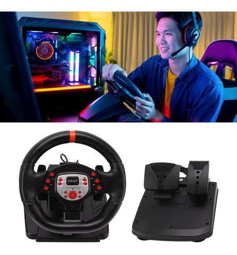Juego De Ruedas De Carreras Plug And Play, 180 Grados, Usb,