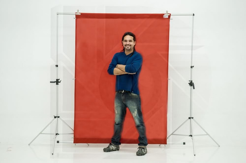 Fondo Infinito Telon 1,5x3mt Foto Sinfin Video Neutros Croma