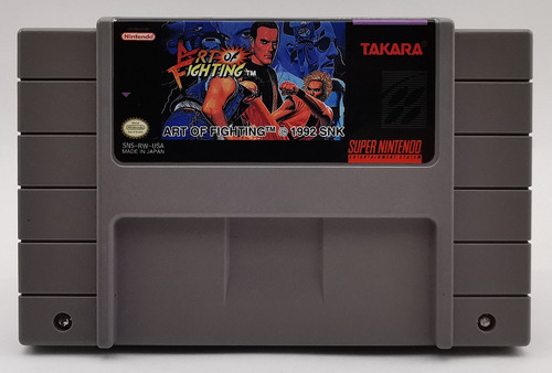 Art Of Fighting Snes Nintendo 1 I * R G Gallery