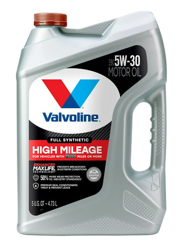 Aceite Valvoline 5w-30 Alto Km Sintetico 4.73 Litros